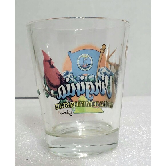 Lot of 4 Souvenir Shot Glasses – VA, Fudpuckers, Gulf Shores,AL Orange Beach,AL - Picture 3 of 14